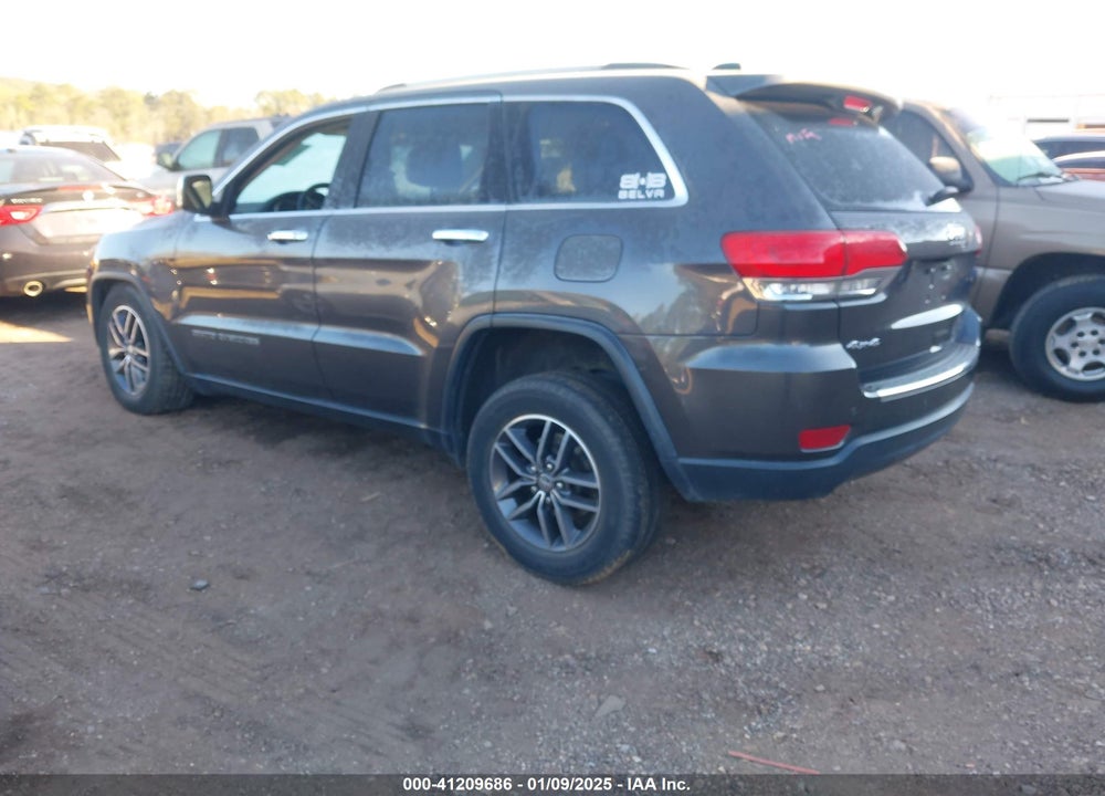 2017 JEEP GRAND CHEROKEE LIMITED VIN: 1C4RJFBG9HC739766