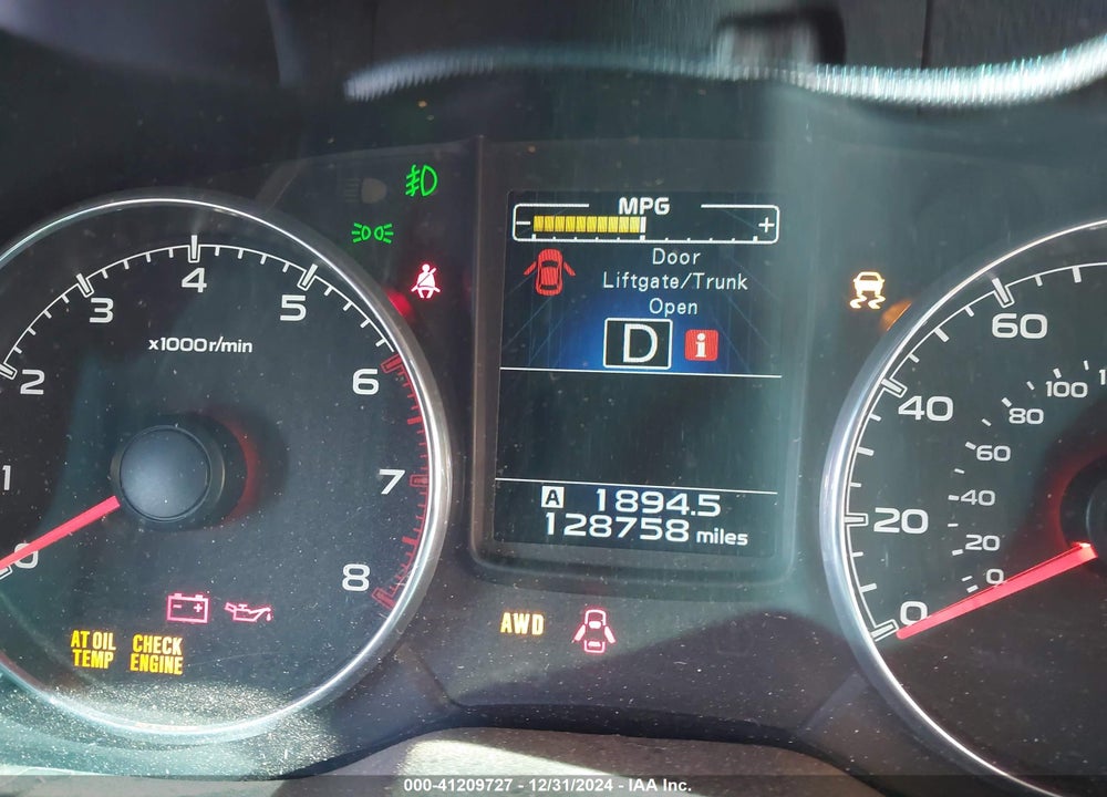 2014 SUBARU OUTBACK 2.5I LIMITED VIN: 4S4BRBLC7E3325536