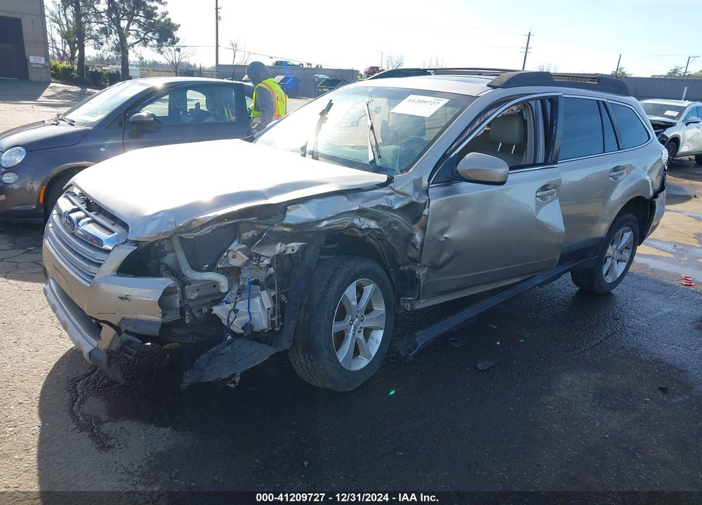 2014 SUBARU OUTBACK 2.5I LIMITED VIN: 4S4BRBLC7E3325536