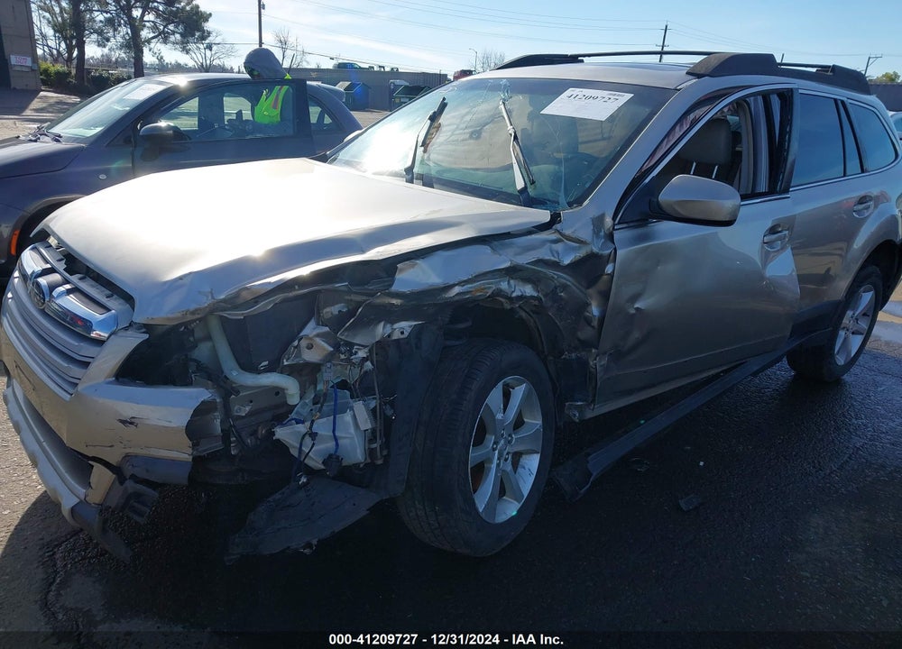 2014 SUBARU OUTBACK 2.5I LIMITED VIN: 4S4BRBLC7E3325536