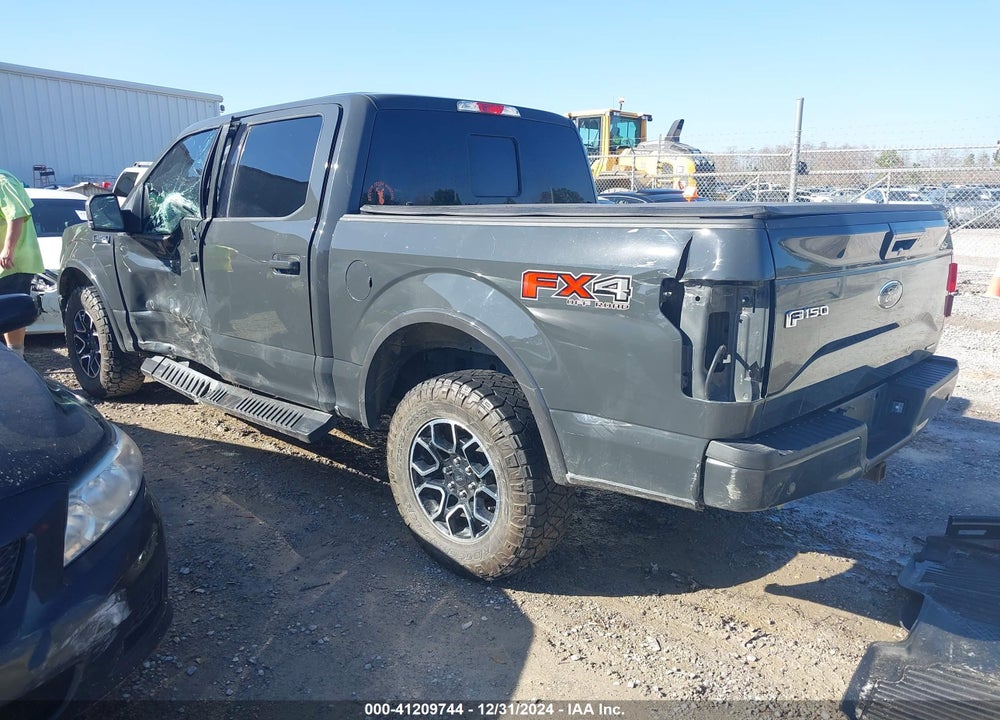2016 FORD F150 SUPERCREW VIN: 1FTEW1EF2GKE21353