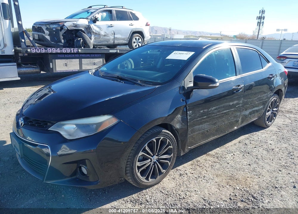 2016 TOYOTA COROLLA L/LE/LE PLS/PRM/S/S PLS VIN: 5YFBURHE2GP548826