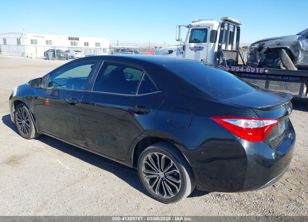 2016 TOYOTA COROLLA L/LE/LE PLS/PRM/S/S PLS VIN: 5YFBURHE2GP548826
