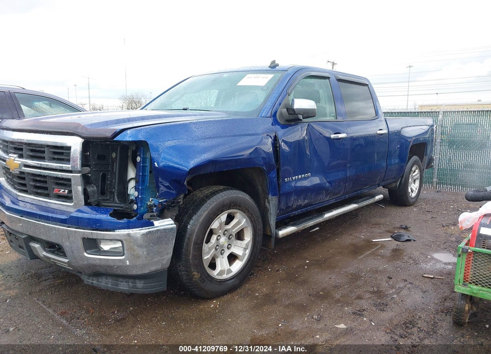 2014 CHEVROLET SILVERADO K1500 LT VIN: 3GCUKREC4EG357820