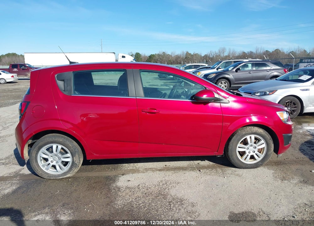 2013 CHEVROLET SONIC LT VIN: 1G1JC6SB7D4100391