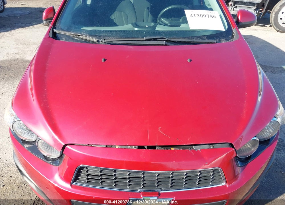 2013 CHEVROLET SONIC LT VIN: 1G1JC6SB7D4100391