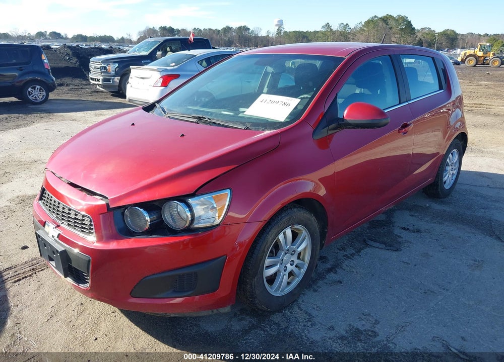 2013 CHEVROLET SONIC LT VIN: 1G1JC6SB7D4100391