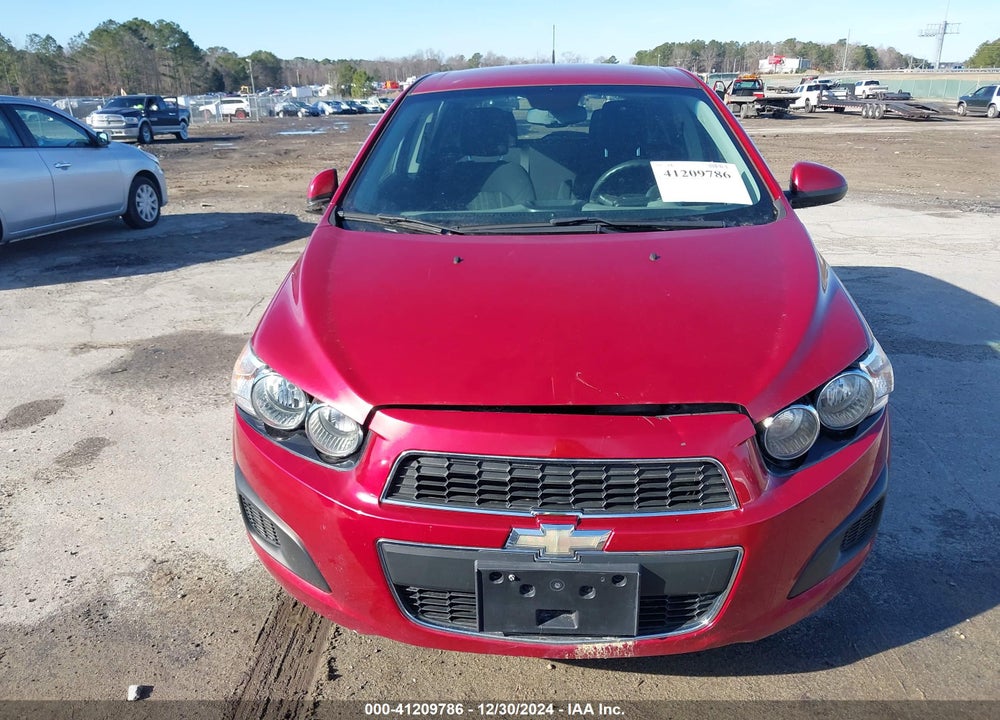 2013 CHEVROLET SONIC LT VIN: 1G1JC6SB7D4100391