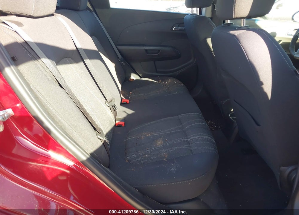 2013 CHEVROLET SONIC LT VIN: 1G1JC6SB7D4100391