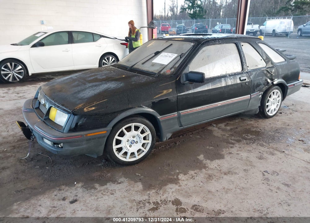 1986 MERKUR XR4TI VIN: WF1BP80W5GM662479