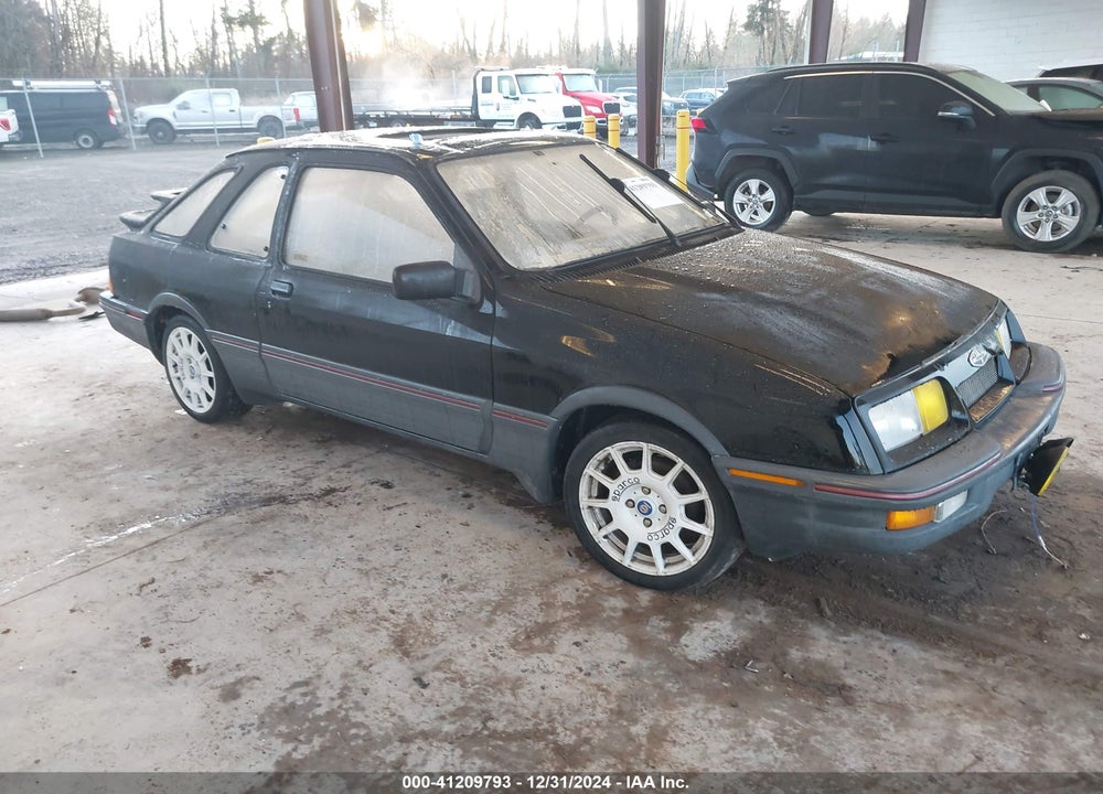 1986 MERKUR XR4TI VIN: WF1BP80W5GM662479