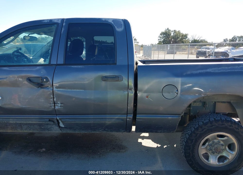 2004 DODGE RAM 2500 ST/SLT VIN: 3D7KU28C24G117299