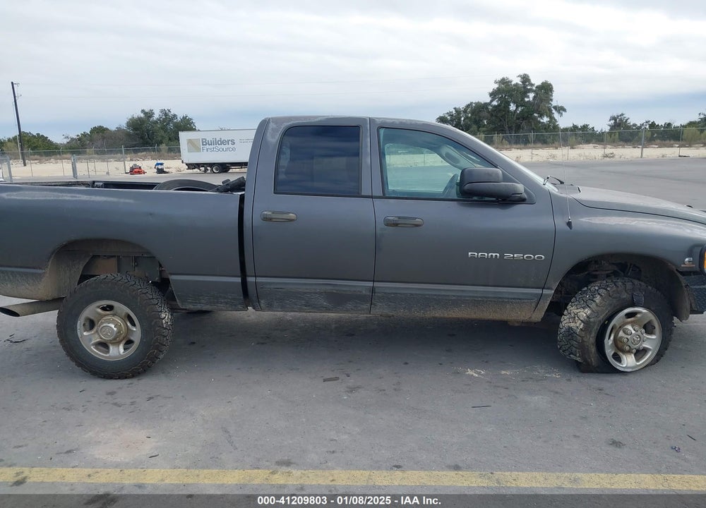 2004 DODGE RAM 2500 ST/SLT VIN: 3D7KU28C24G117299