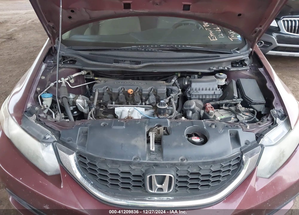 2013 HONDA CIVIC LX VIN: 2HGFB2F5XDH500365