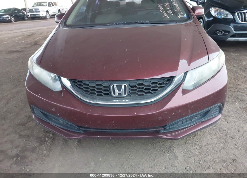 2013 HONDA CIVIC LX VIN: 2HGFB2F5XDH500365