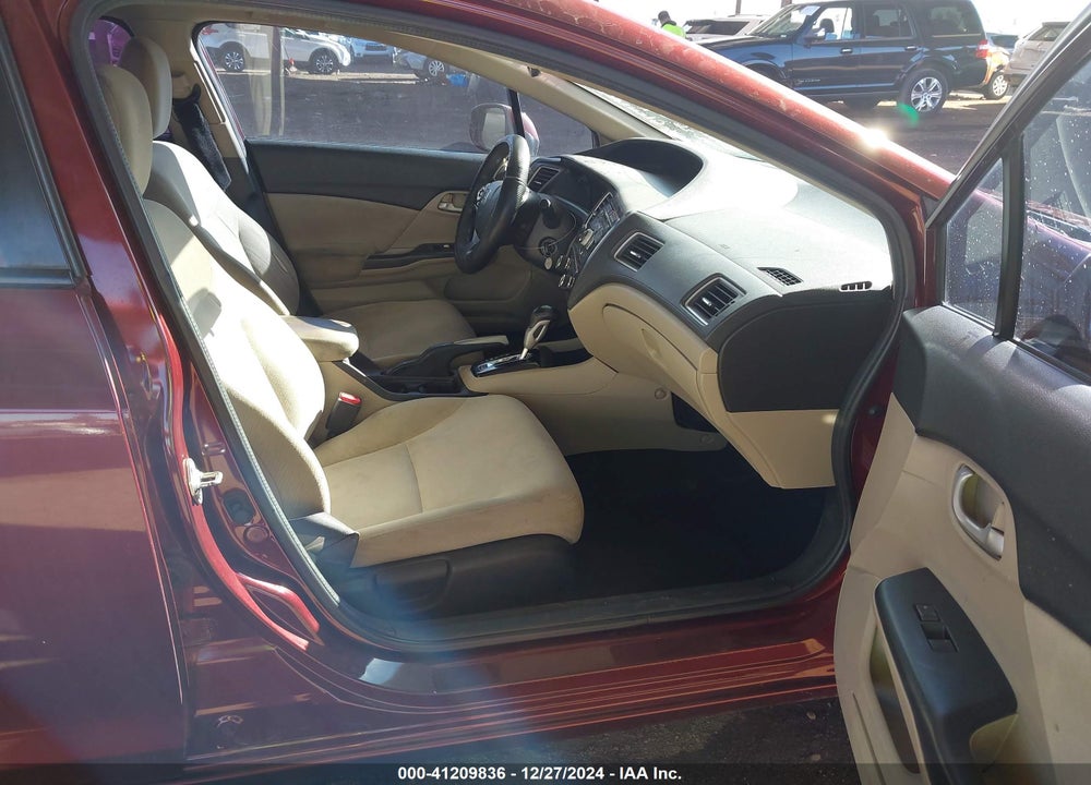 2013 HONDA CIVIC LX VIN: 2HGFB2F5XDH500365