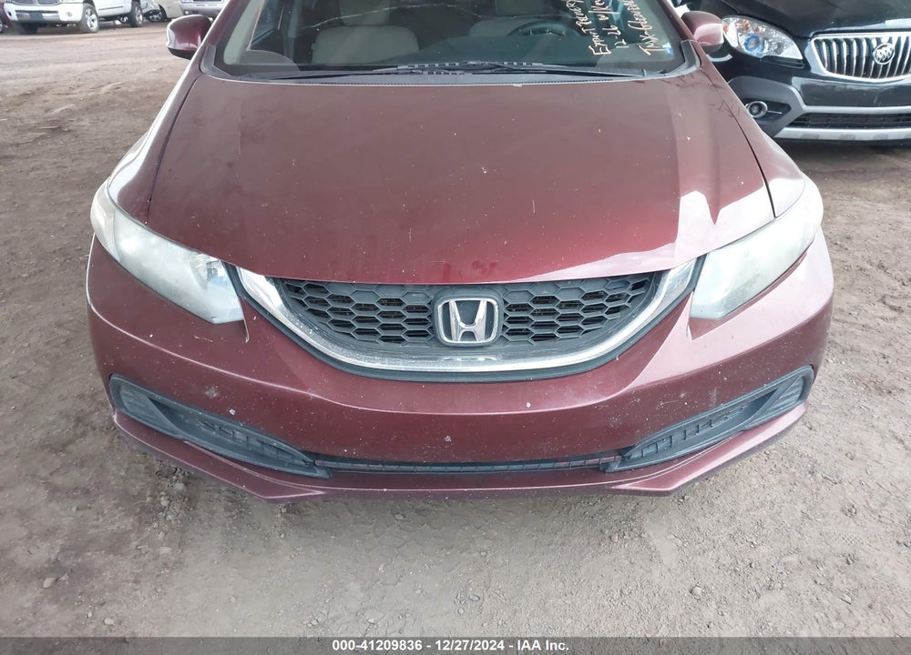 2013 HONDA CIVIC LX VIN: 2HGFB2F5XDH500365