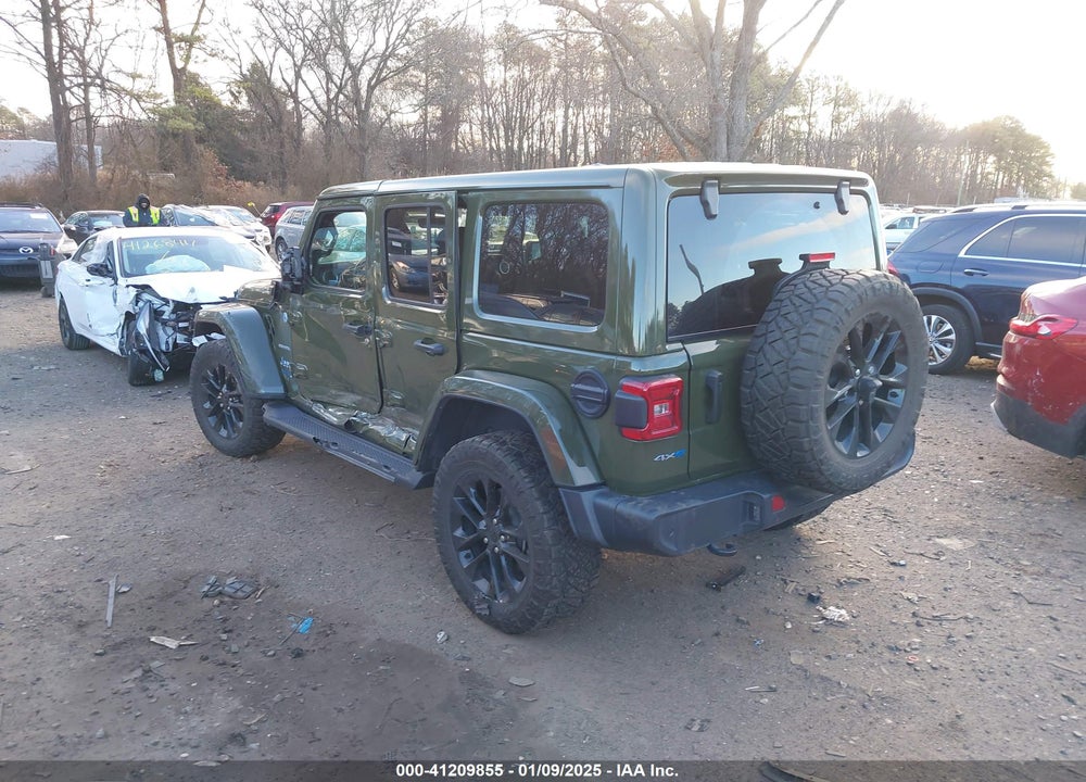 2021 JEEP WRANGLER UNLIMITED SAHARA 4XE VIN: 1C4JJXP66MW743219