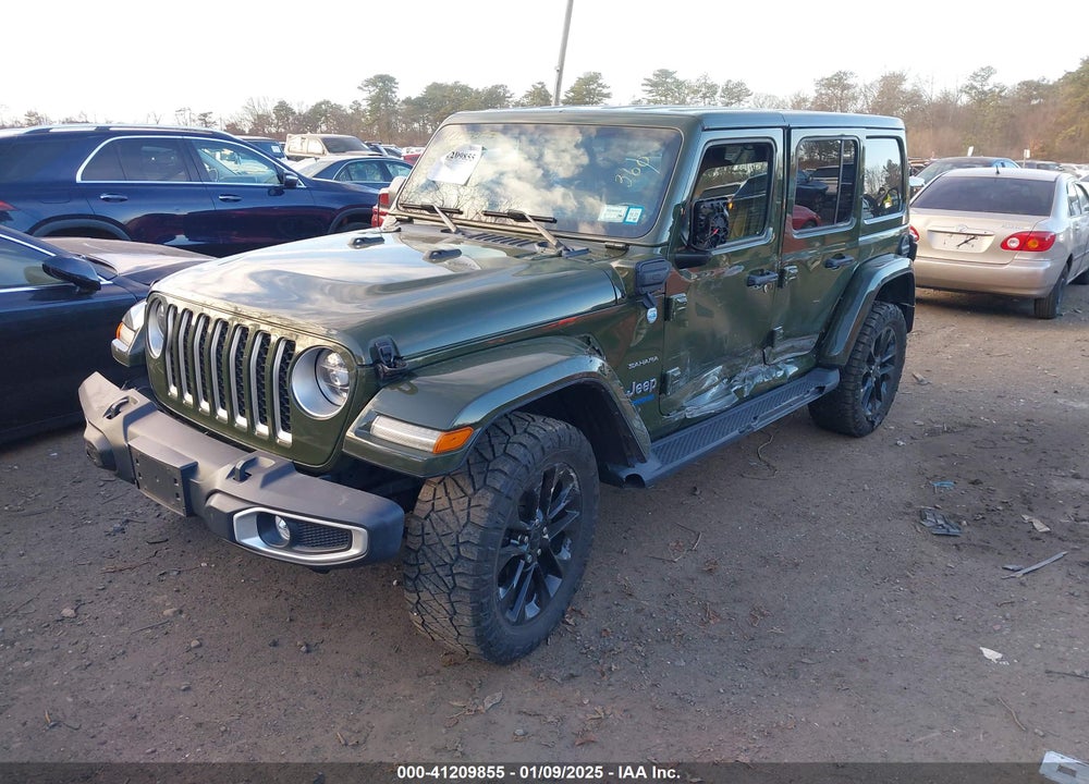 2021 JEEP WRANGLER UNLIMITED SAHARA 4XE VIN: 1C4JJXP66MW743219