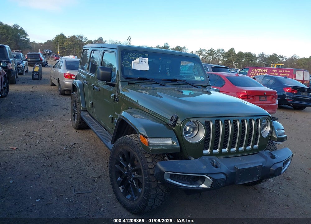 2021 JEEP WRANGLER UNLIMITED SAHARA 4XE VIN: 1C4JJXP66MW743219