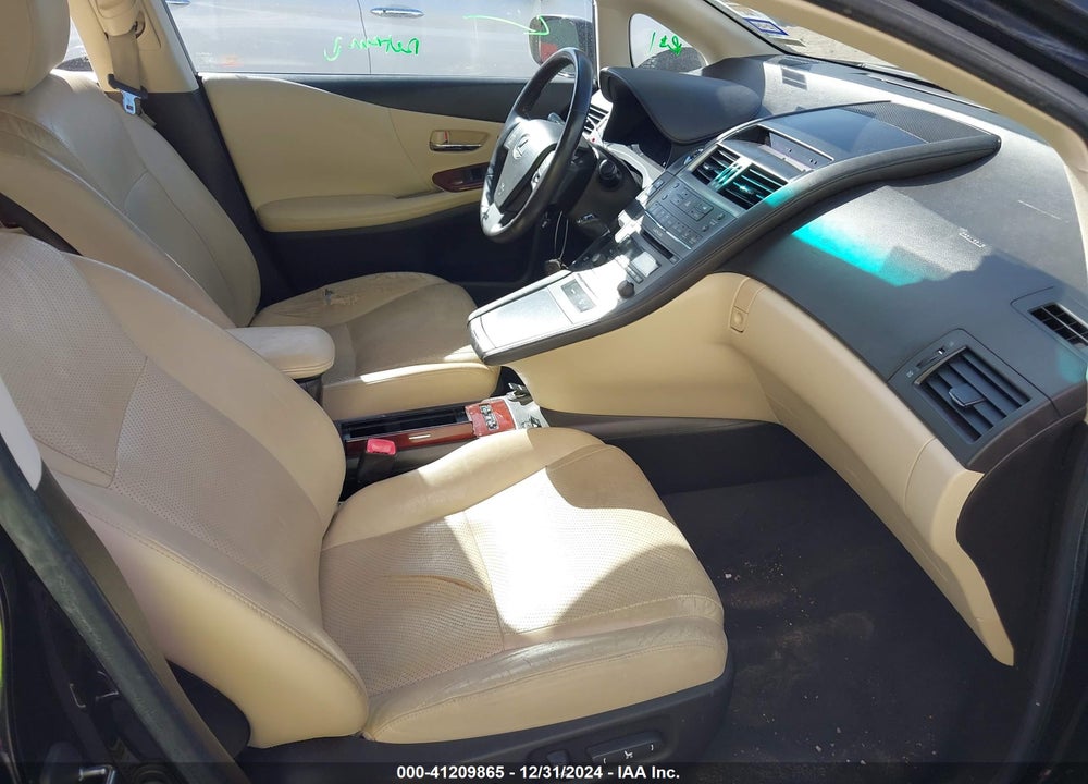 2010 LEXUS HS 250H VIN: JTHBB1BAXA2017701
