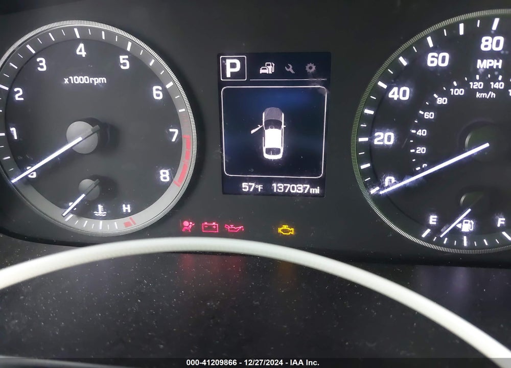 2015 HYUNDAI SONATA SE VIN: 5NPE24AFXFH040527