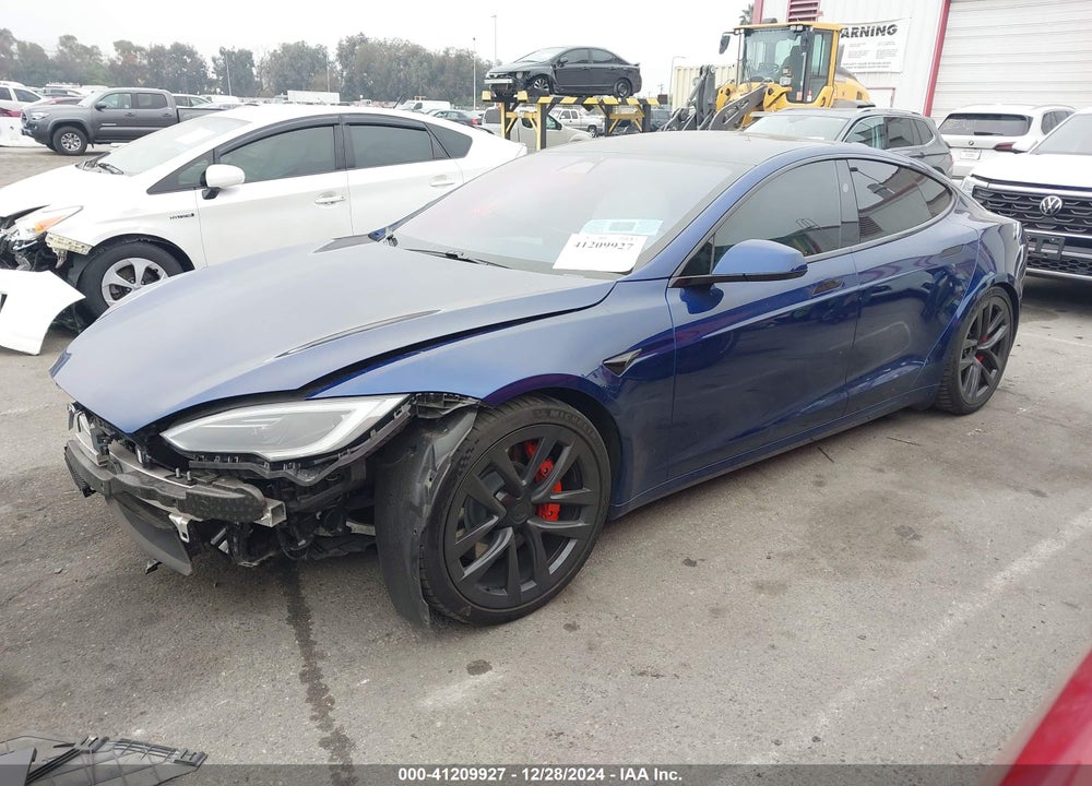2023 TESLA MODEL S PLAID TRI MOTOR ALL-WHEEL DRIVE VIN: 5YJSA1E62PF519880