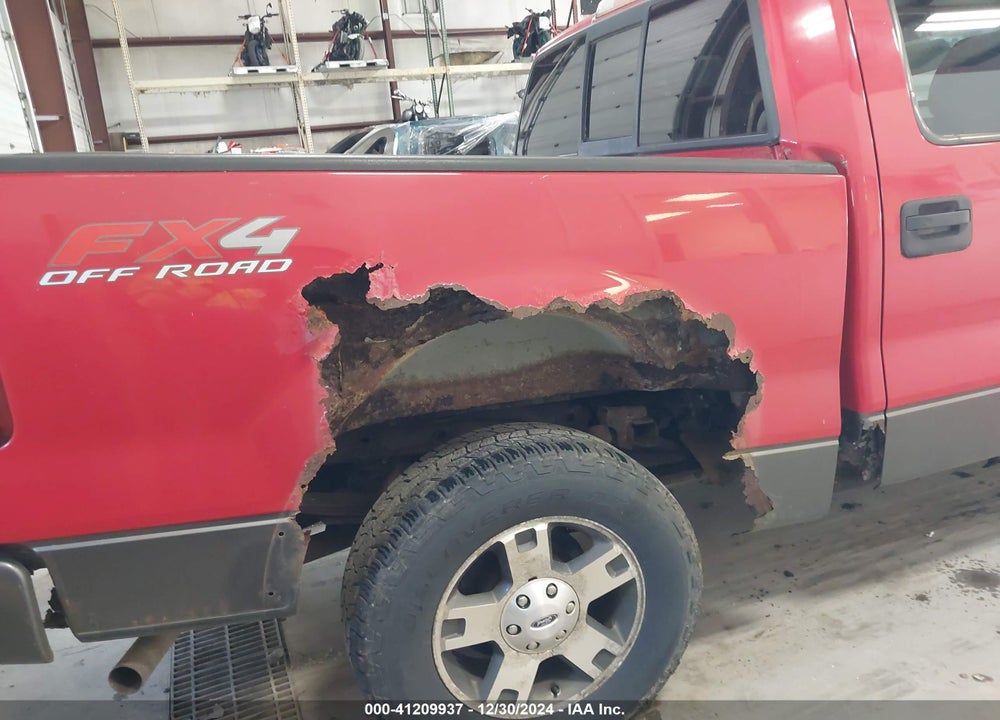 2005 FORD F150 SUPERCREW VIN: 1FTPW14555FA81056