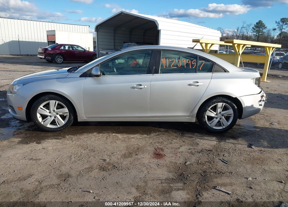 2014 CHEVROLET CRUZE DIESEL VIN: 1G1P75SZ8E7449808