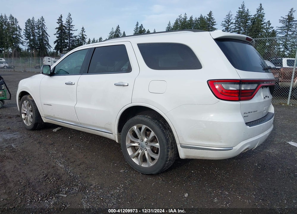 2016 DODGE DURANGO CITADEL VIN: 1C4RDJEG8GC403479