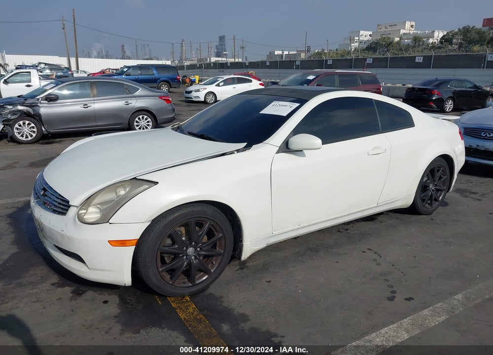 2006 INFINITI G35 VIN: JNKCV54E36M713279