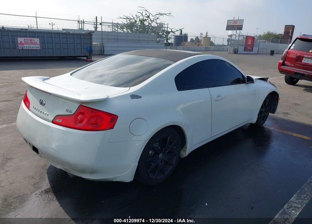 2006 INFINITI G35 VIN: JNKCV54E36M713279