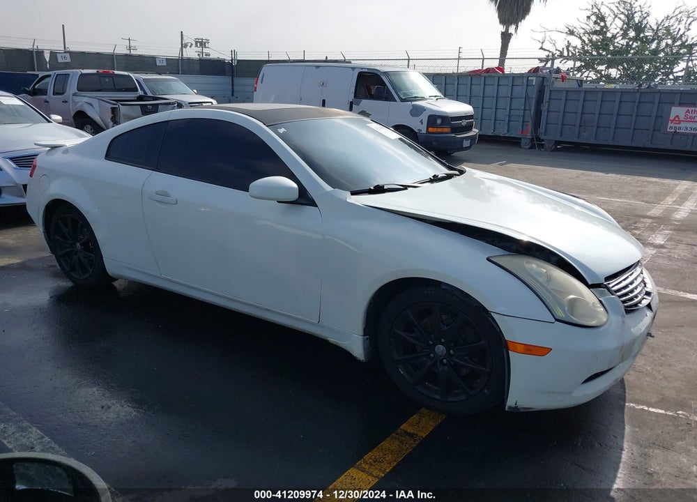 2006 INFINITI G35 VIN: JNKCV54E36M713279