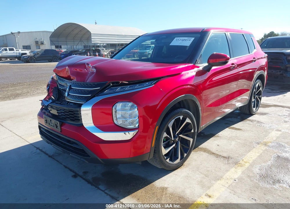 2022 MITSUBISHI OUTLANDER ES VIN: JA4J3TA81NZ040053