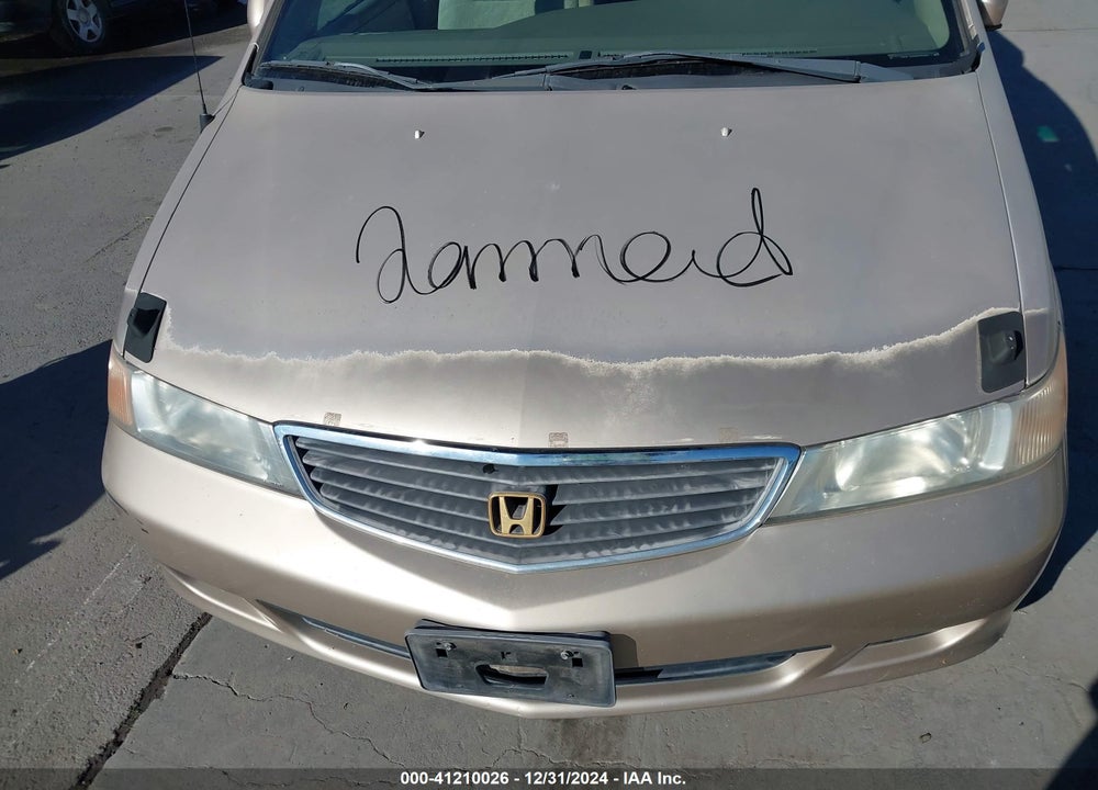 2000 HONDA ODYSSEY EX VIN: 2HKRL1868YH577158