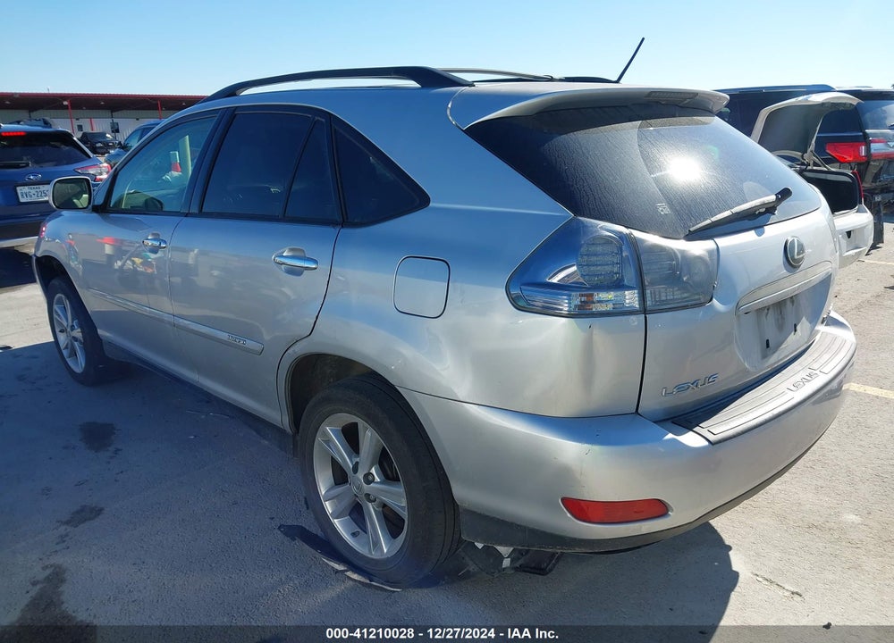 2008 LEXUS RX 400H VIN: JTJGW31U682008259