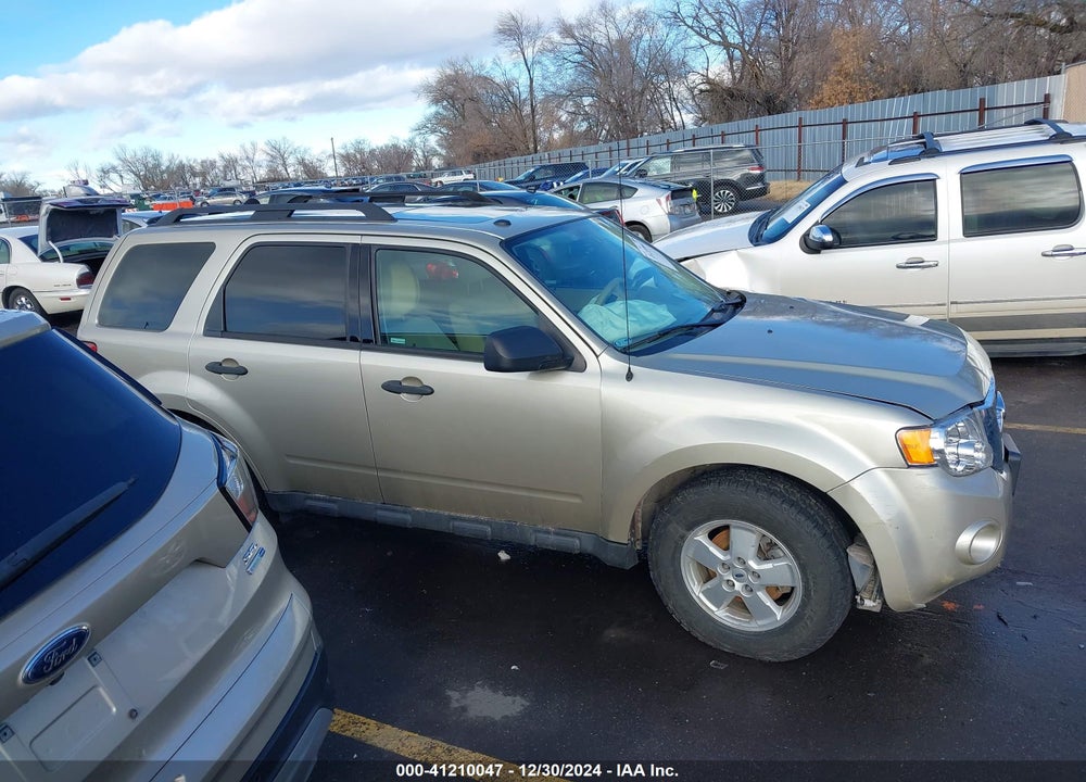 2012 FORD ESCAPE XLT VIN: 1FMCU9D74CKC66753