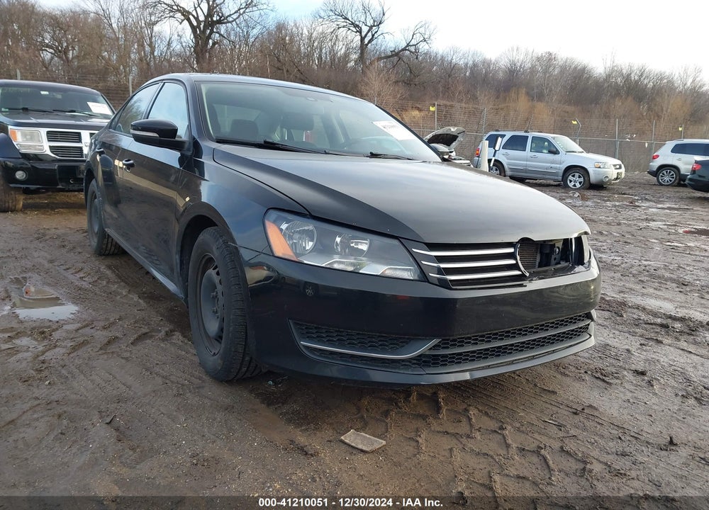 2014 VOLKSWAGEN PASSAT 2.5L S VIN: 1VWAP7A36EC009760