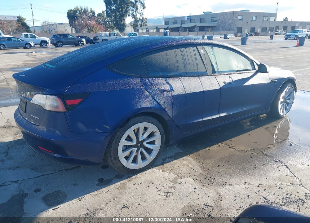 2022 TESLA MODEL 3 VIN: 5YJ3E1EB6NF142571
