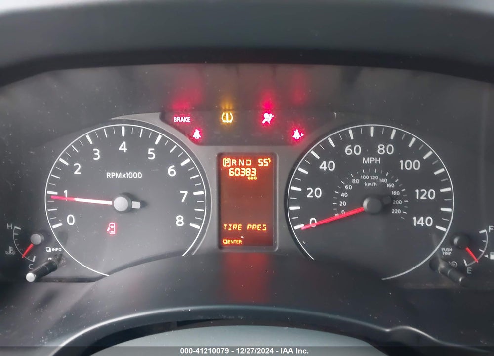 2013 NISSAN NV CARGO NV1500 SV V6 VIN: 1N6BF0KL7DN110015