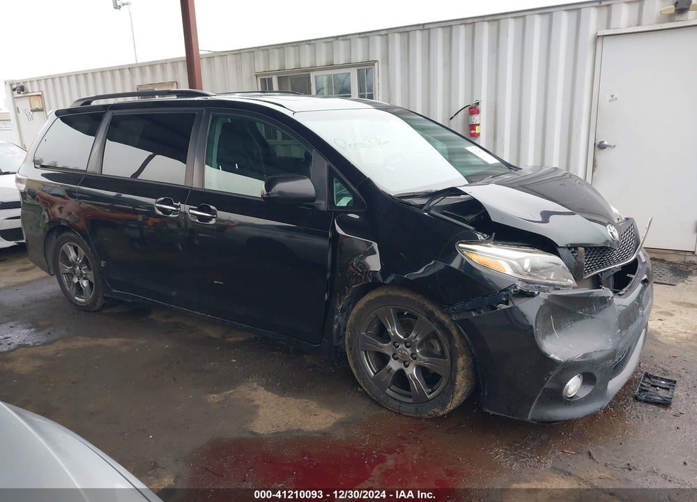 2017 TOYOTA SIENNA SE VIN: 5TDXZ3DCXHS859969