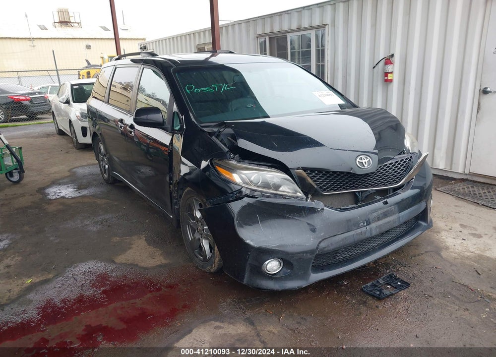 2017 TOYOTA SIENNA SE VIN: 5TDXZ3DCXHS859969
