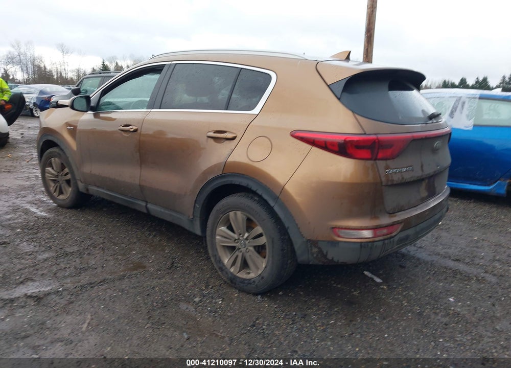 2017 KIA SPORTAGE LX VIN: KNDPMCAC9H7054266