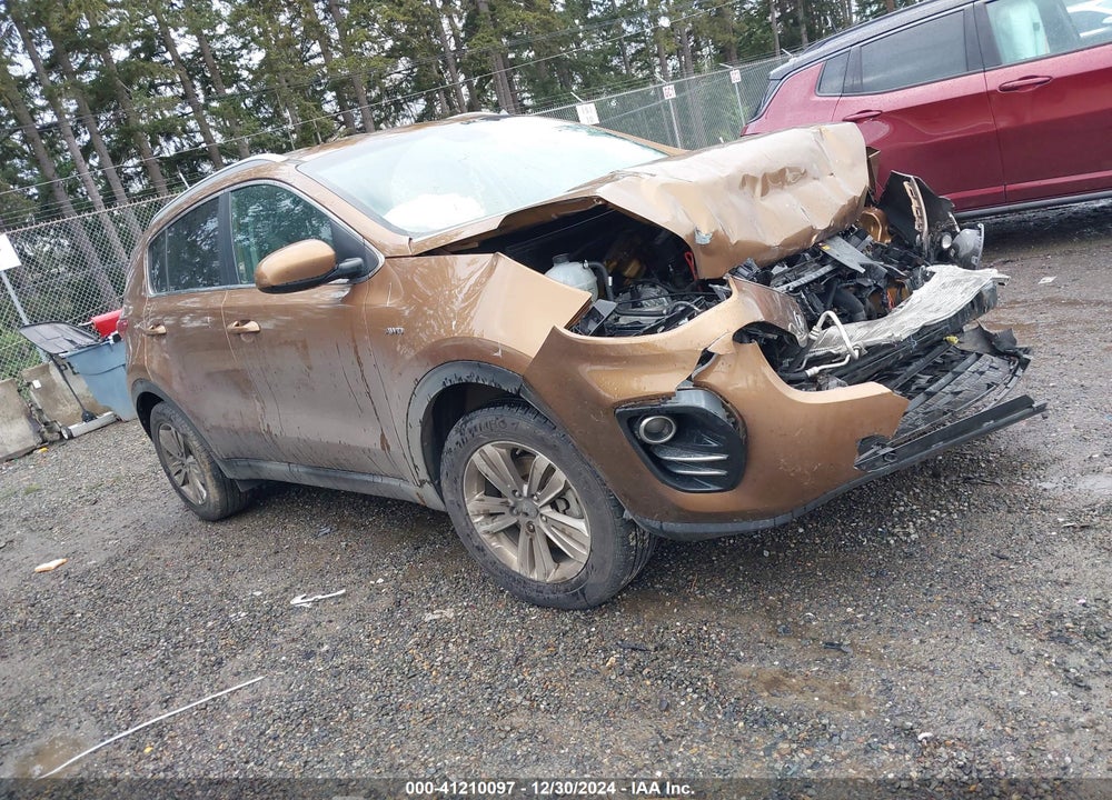 2017 KIA SPORTAGE LX VIN: KNDPMCAC9H7054266