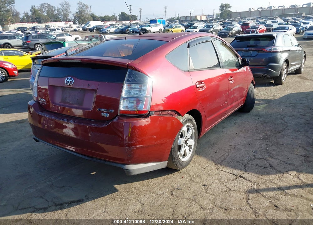 2005 TOYOTA PRIUS VIN: JTDKB20U557036069