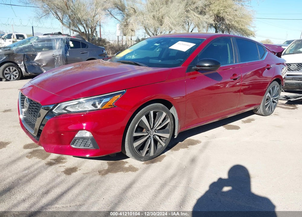 2020 NISSAN ALTIMA SR FWD VIN: 1N4BL4CV3LC254325