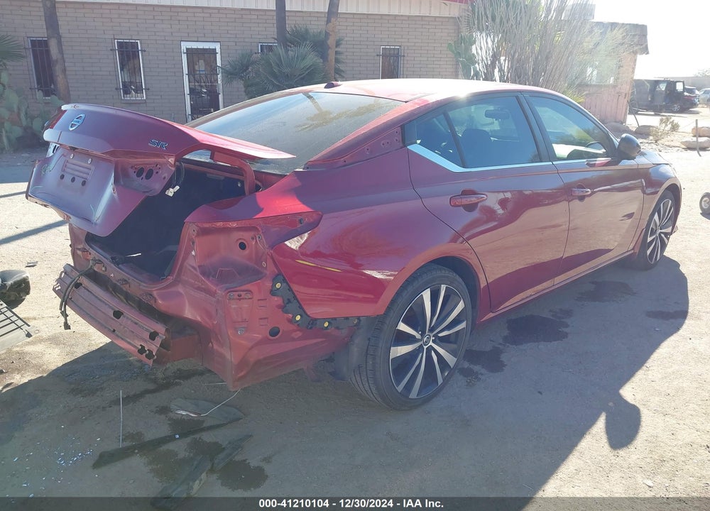 2020 NISSAN ALTIMA SR FWD VIN: 1N4BL4CV3LC254325