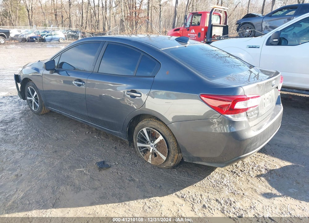 2021 SUBARU IMPREZA VIN: 4S3GKAV68M3607313