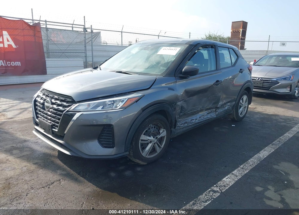 2022 NISSAN KICKS S XTRONIC CVT VIN: 3N1CP5BV6NL475423