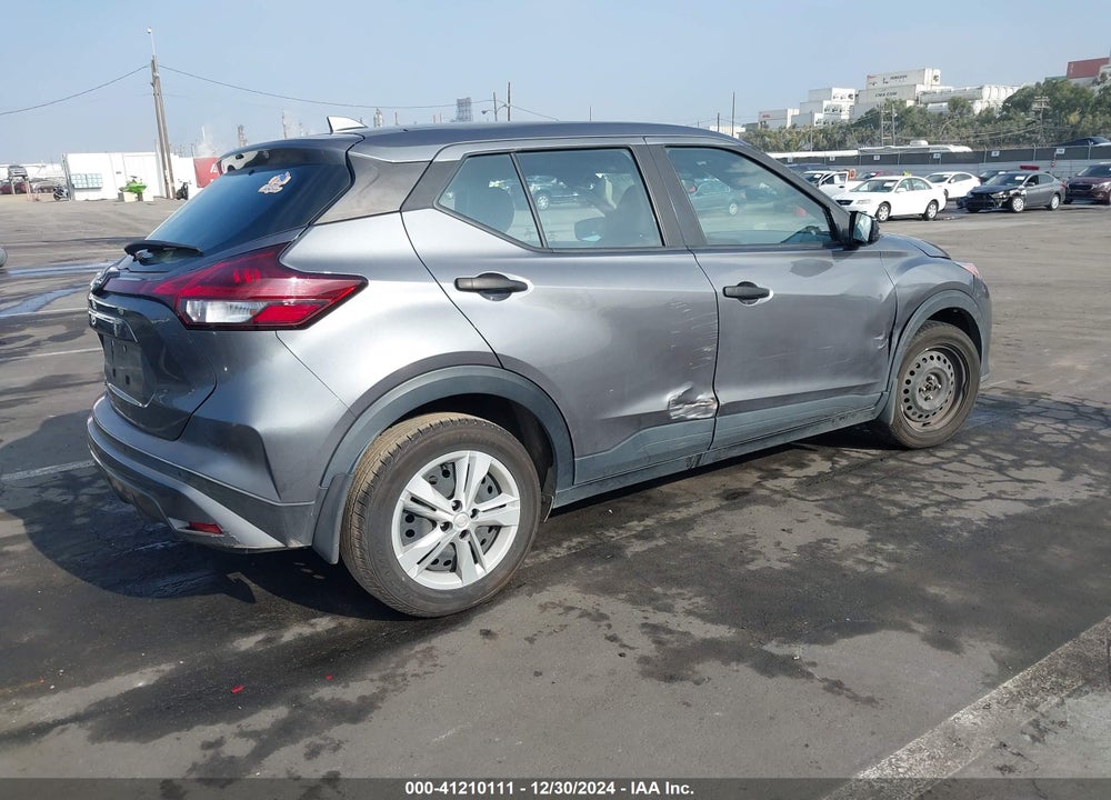2022 NISSAN KICKS S XTRONIC CVT VIN: 3N1CP5BV6NL475423